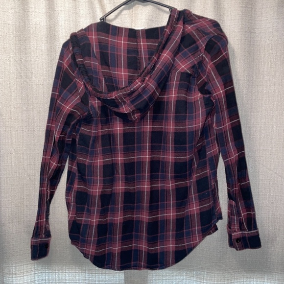 Flannel with HOODIE - Picture 2 of 2